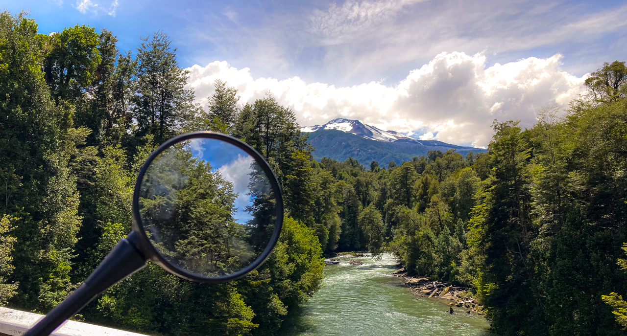 Volcán Calbuco y Rio Golgol