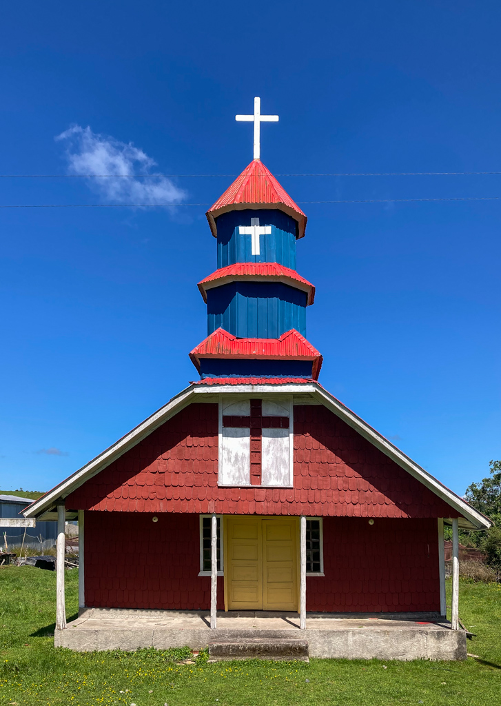 Kirche in Quemchi, Chiloé
