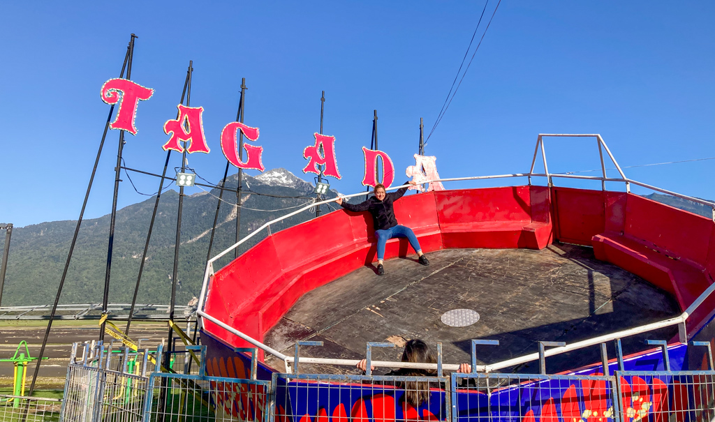 Kirmes in Hornopirén, Patagonien