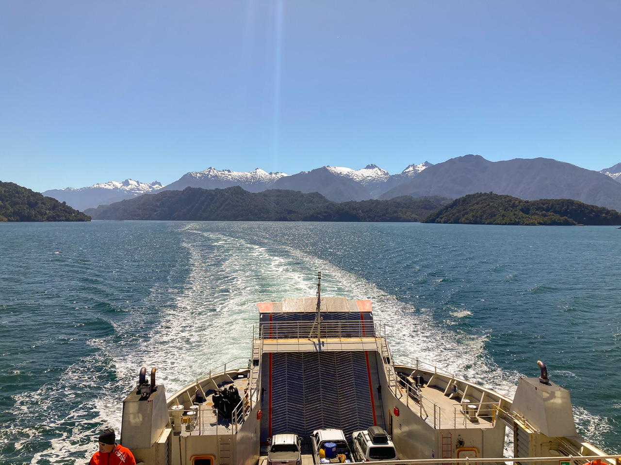 Überfahrt Hornopirén nach Caleta Gonzalo