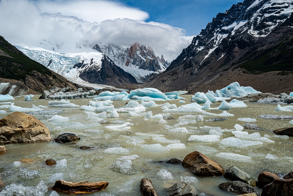 Cerro Torre und Laguna Torre