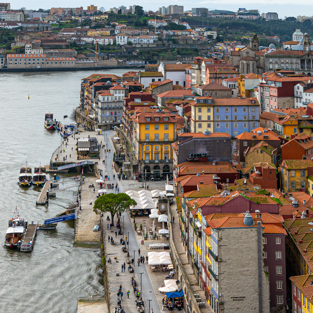 Aussicht von der Ponte Luís I