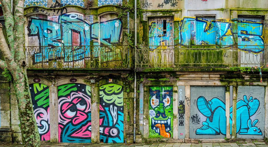 Graffiti, Miradouro do Passeio das Virtudes
