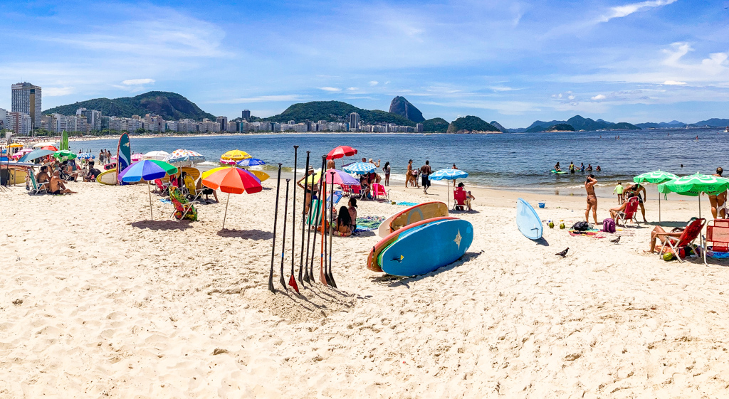 Copacabana mit Zuckerhut