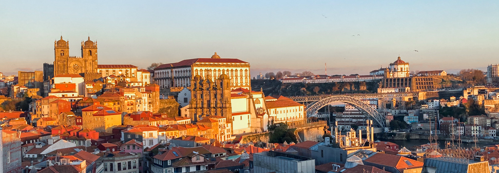 Blick vom Miradouro da Vitória