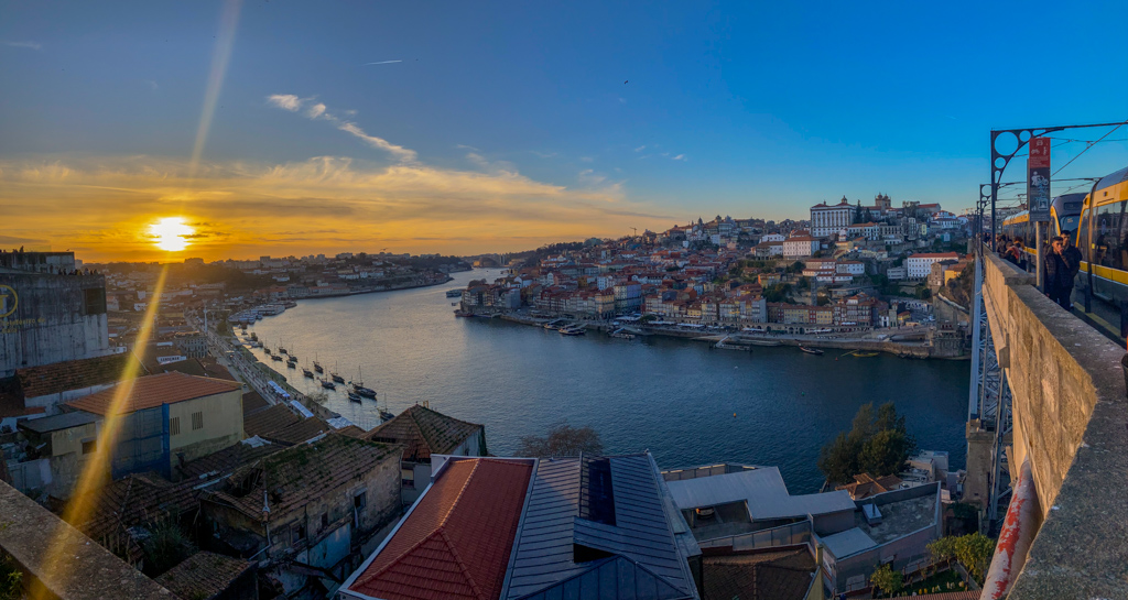 Ribeira Panorama am Abend