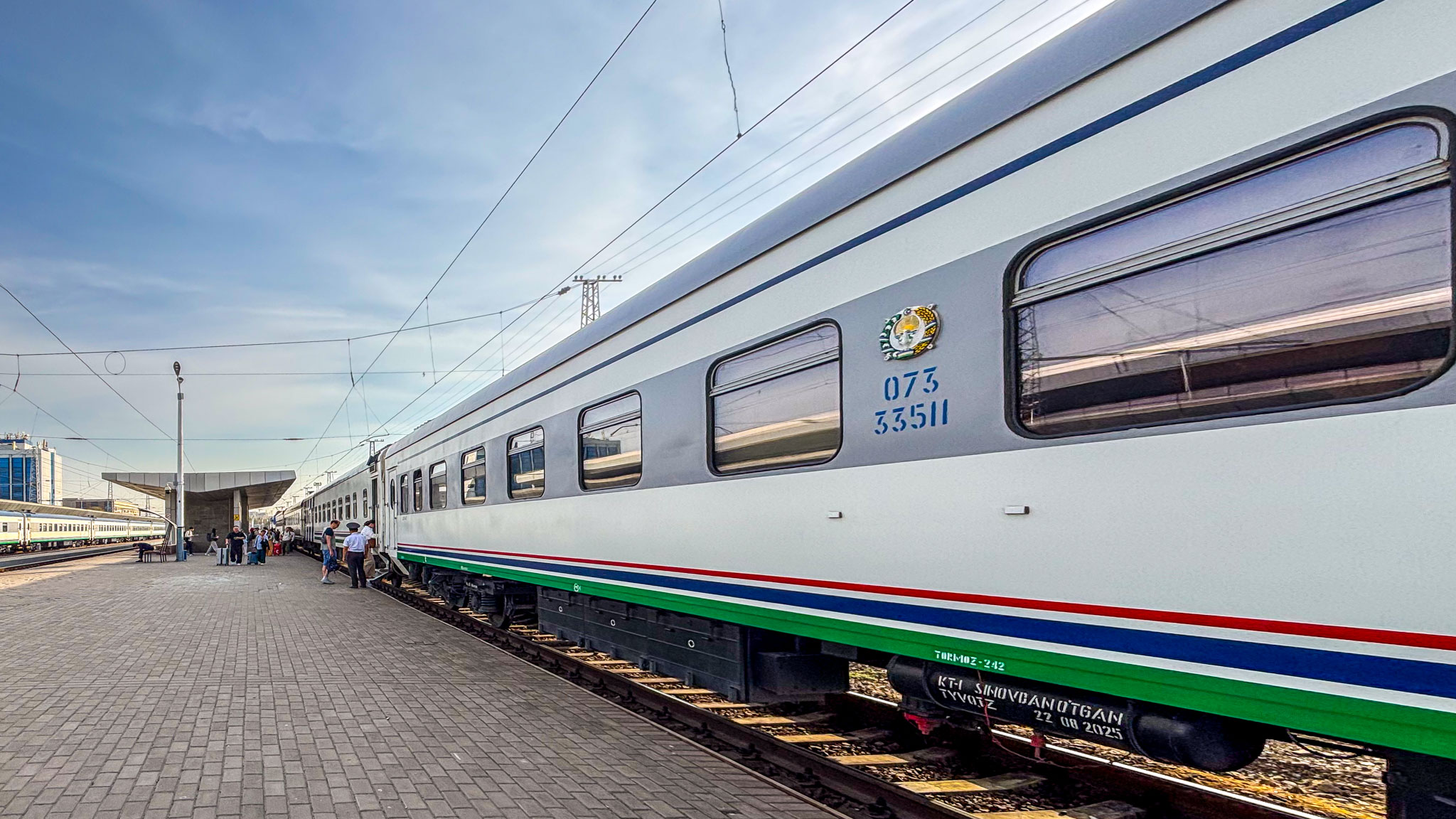 Zug nach Samarkand | 716ФA Ташкент — Самарканд