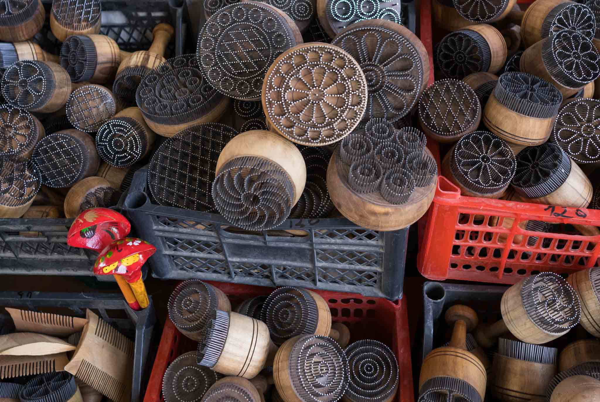 Chekish, Stempel für Brotmuster