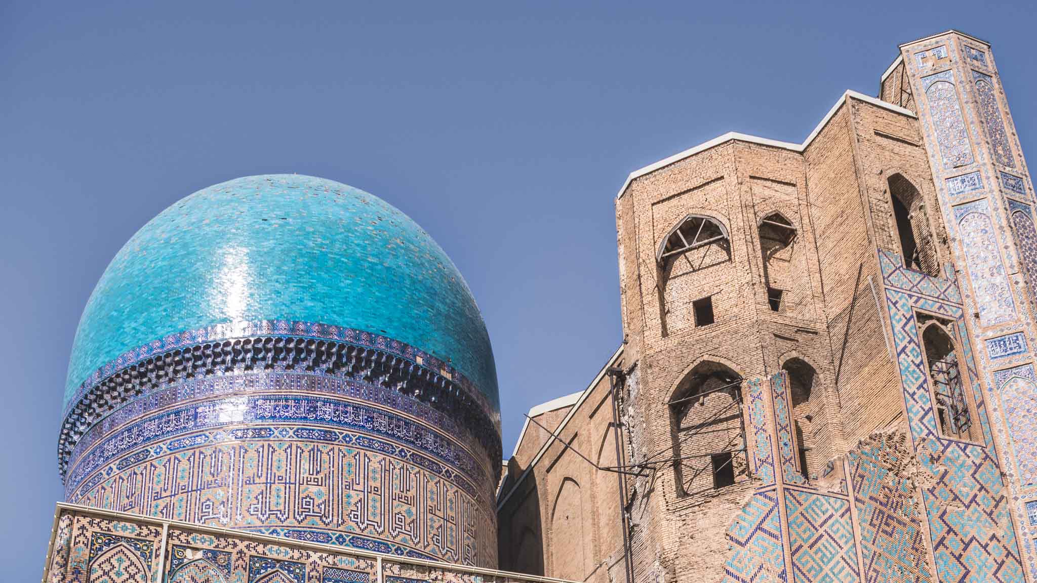 Kuppel der Hauptmoschee Bibi Chanym