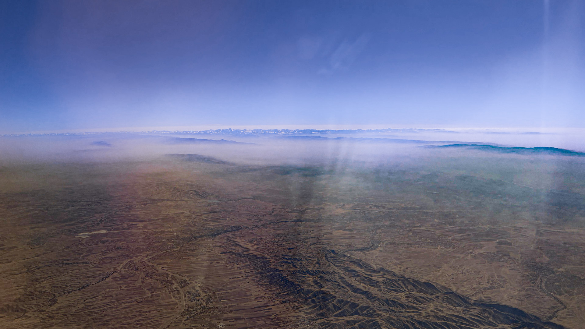 Hisar-Gebirge am Horizont, Tadschikistan
