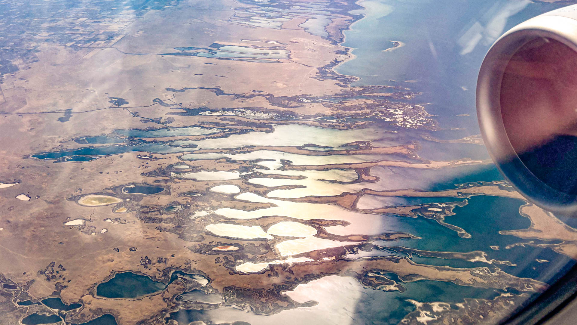 Shardara Reservoir, Kasachstan
