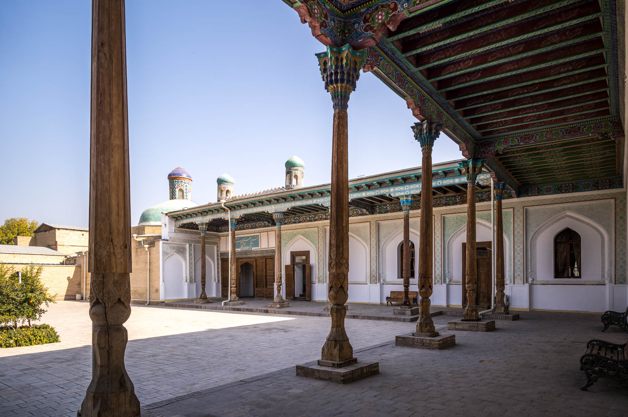 Holzdecken, Palast des Xudayar Khan, Kokand