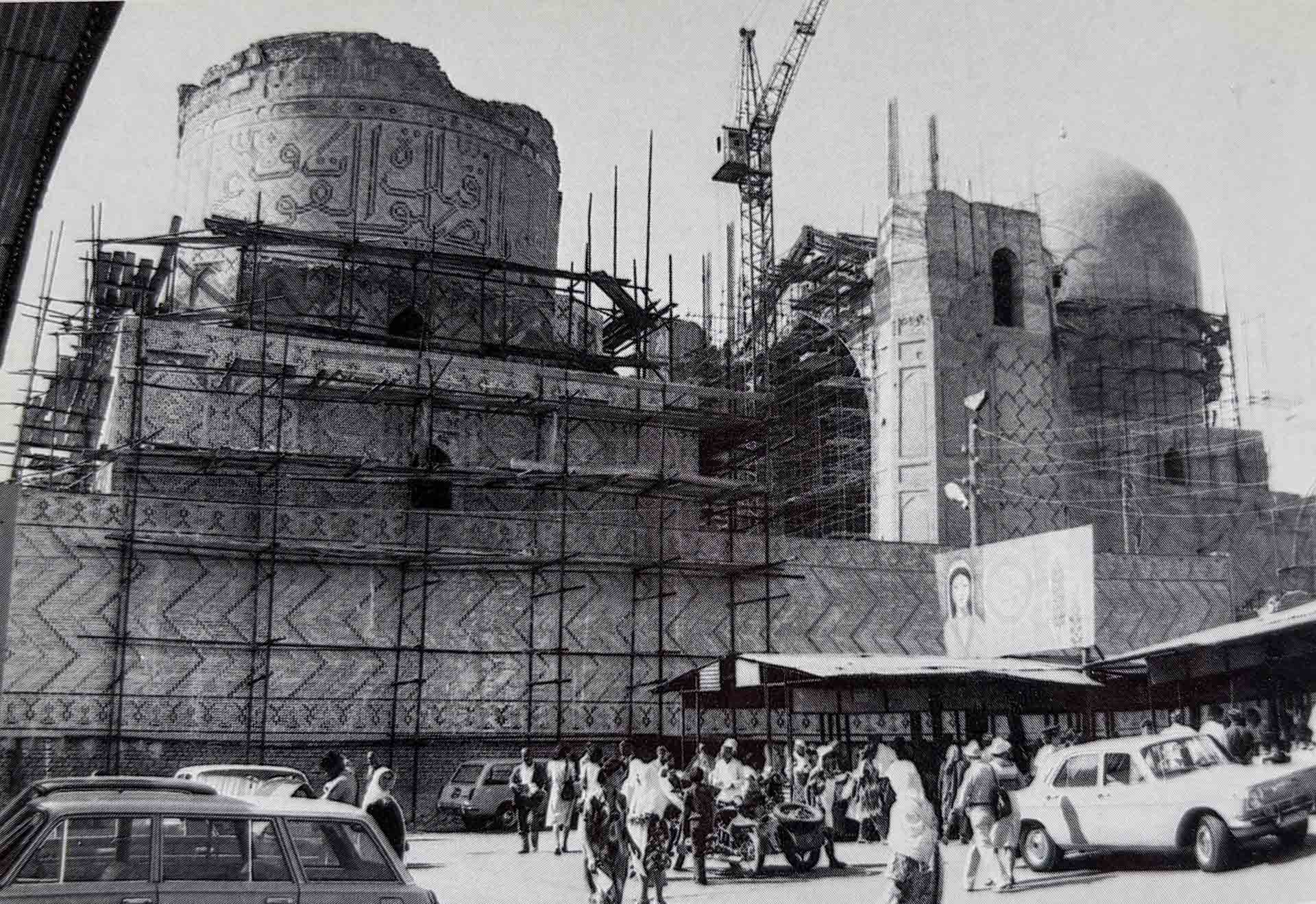 Bibi Chanym Moschee ca. 1980 (aus Pander K., Abb. 61, 1982)