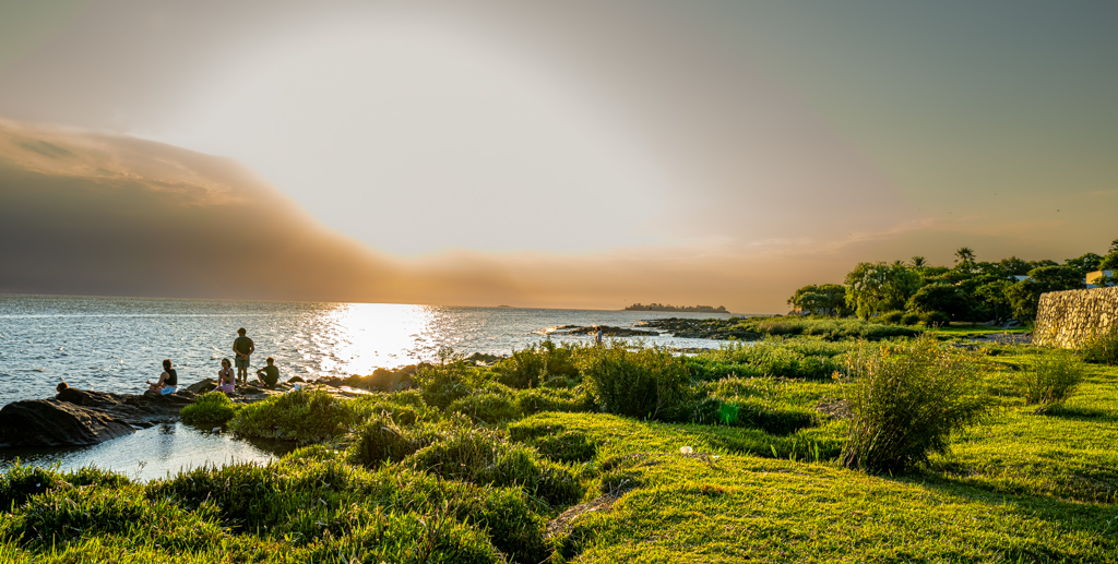 Abend am Rio de la Plata