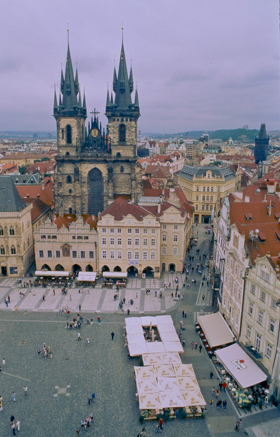 Prag, Blick vom Rathausturm