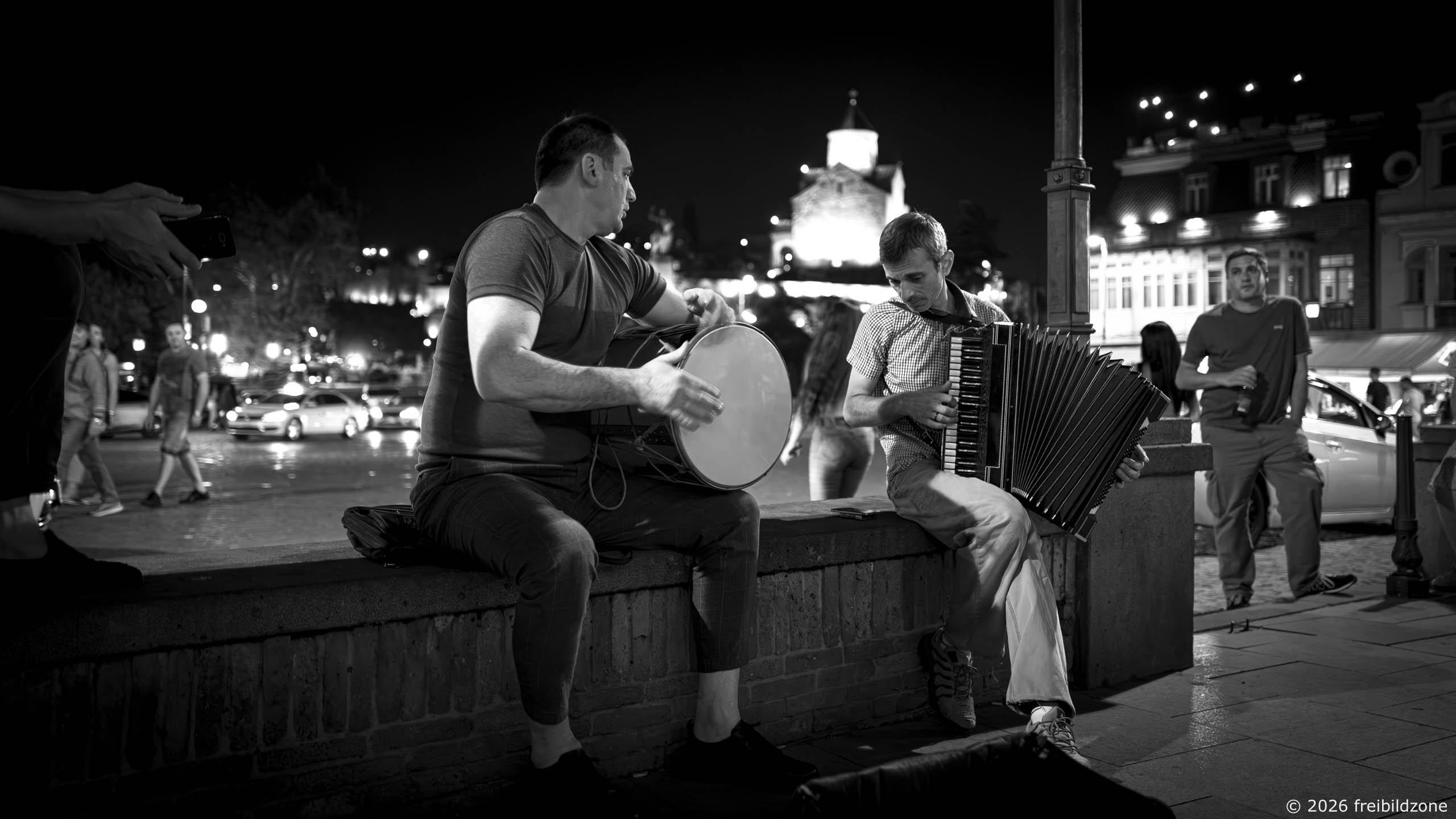 Straßenmusiker, Tbilisi, Georgien