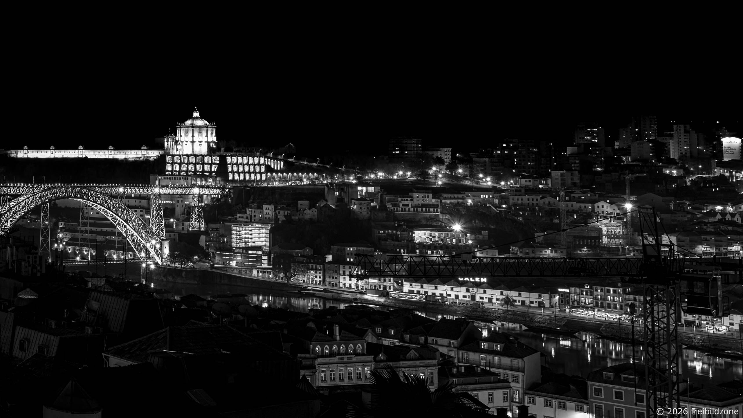 Mosteiro da Serra do Pilar und Ponte Luís I., Porto