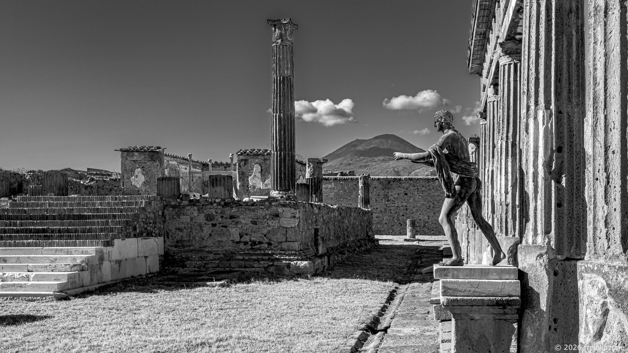 Heiligtum des Apollo, Pompeji, Italien