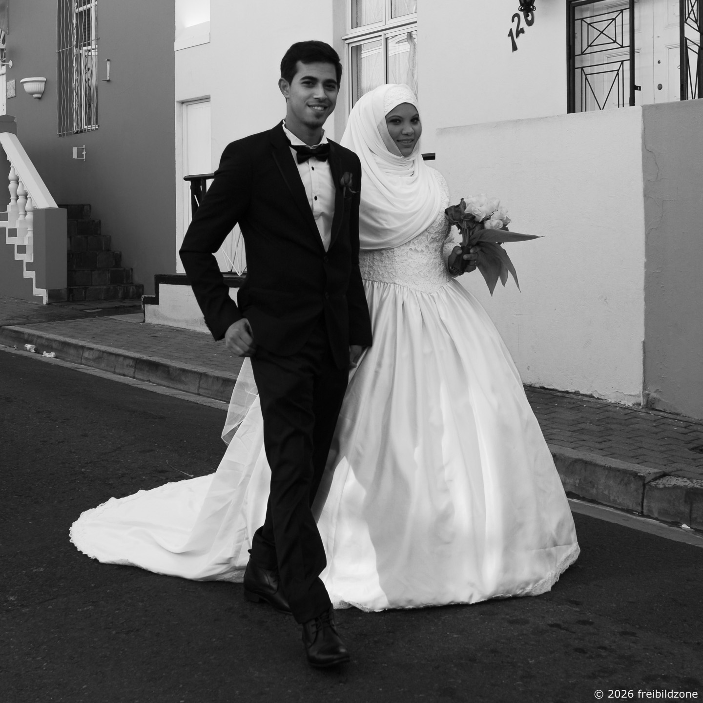 Hochzeit, Bo Kaap, Kapstadt, Südafrika