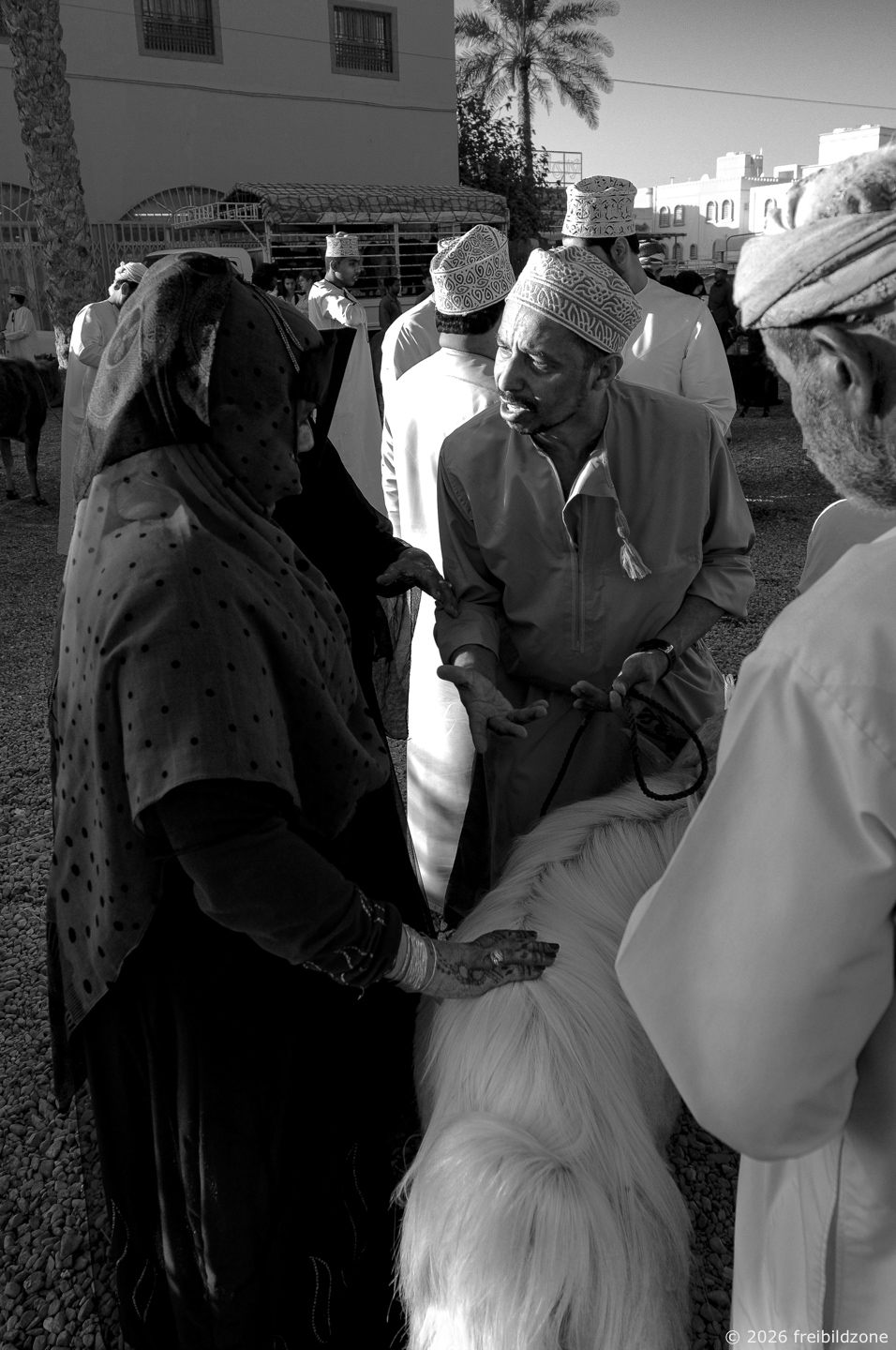 Viehhändler, Nizwa, Oman