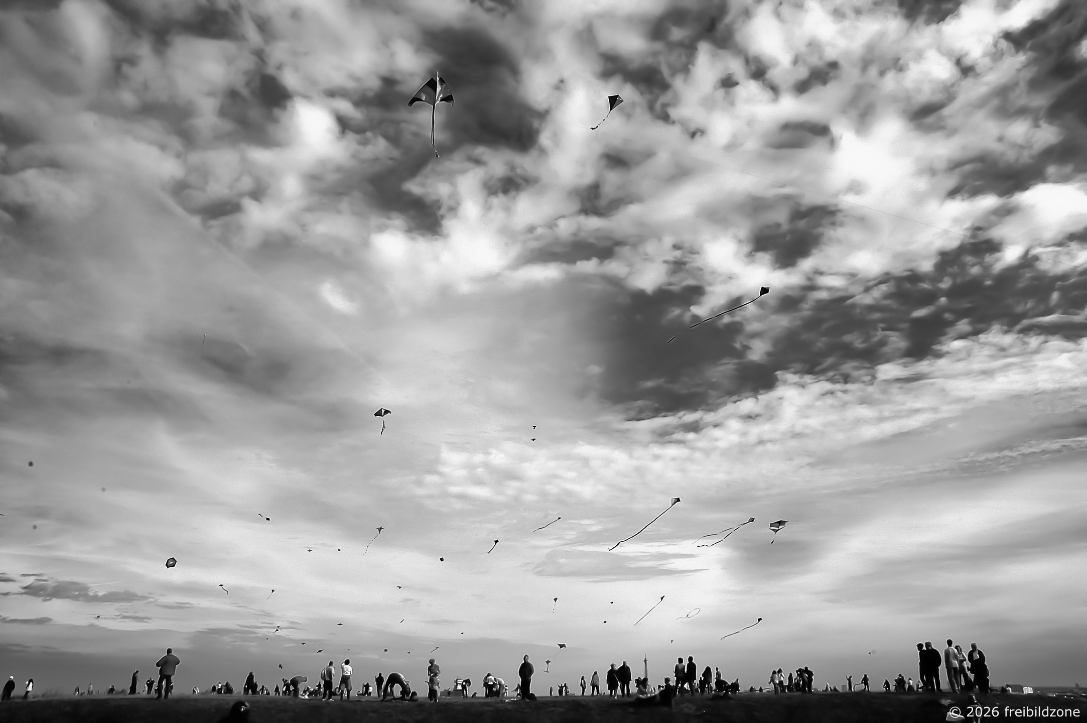 Drachenflugtag, Teufelsberg, Berlin