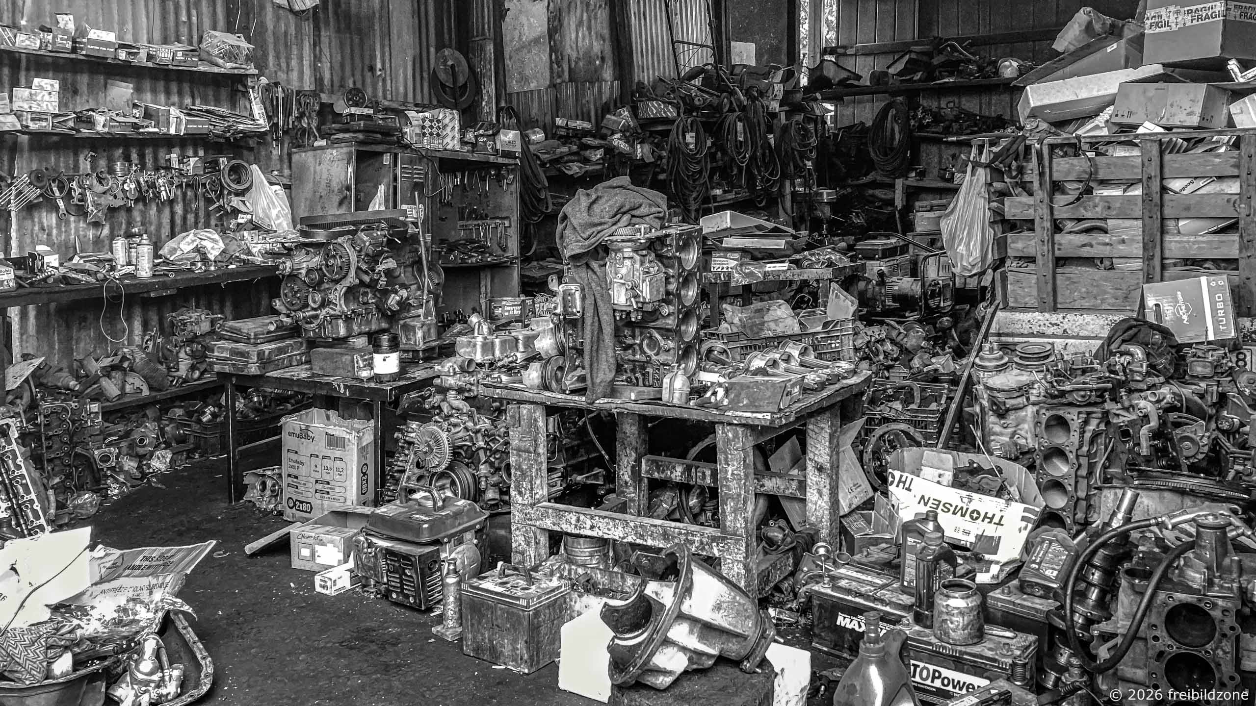 Autowerkstatt, Cochrane, Chile