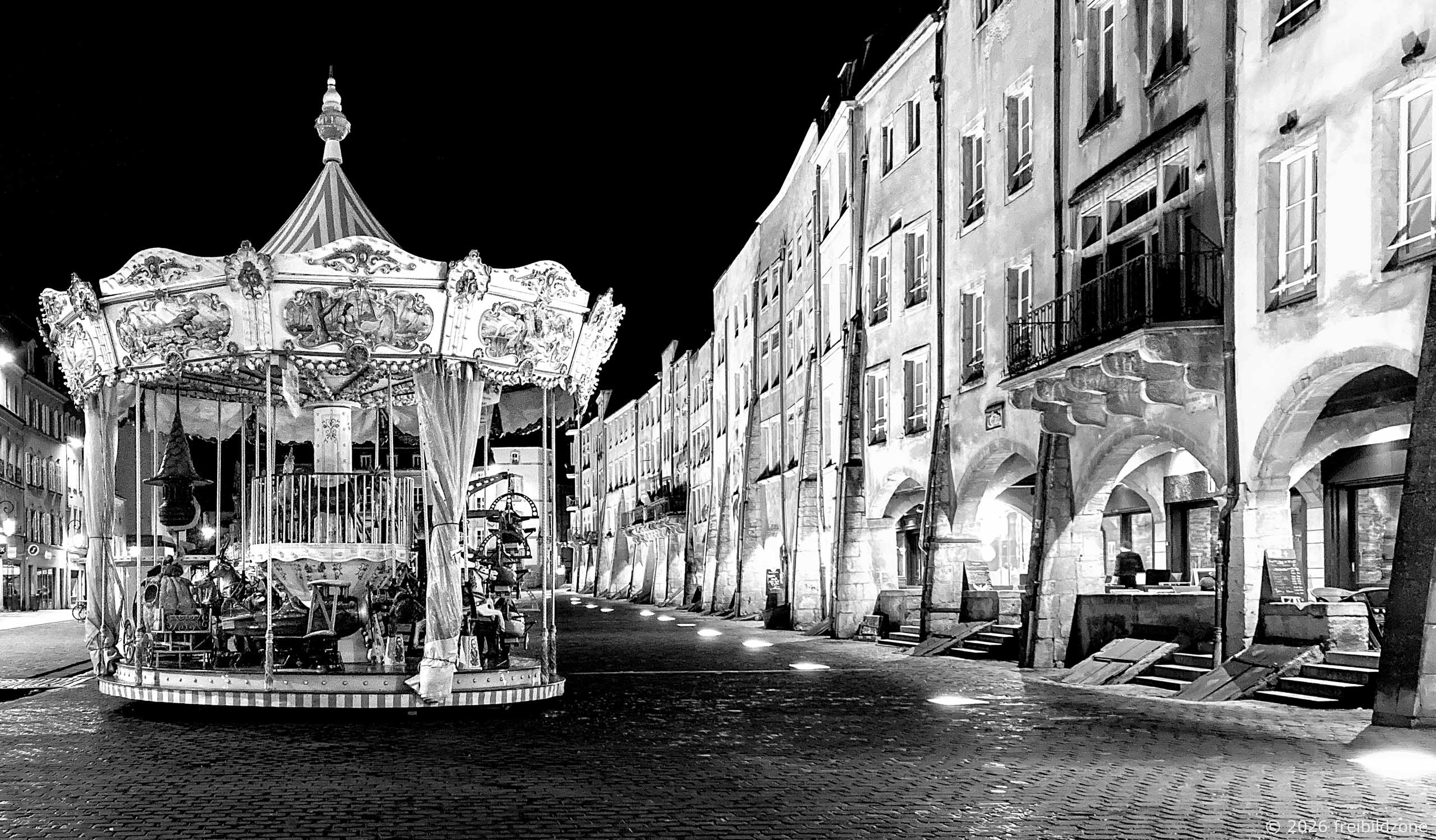Carrousel, Place Saint Louis, Metz, France