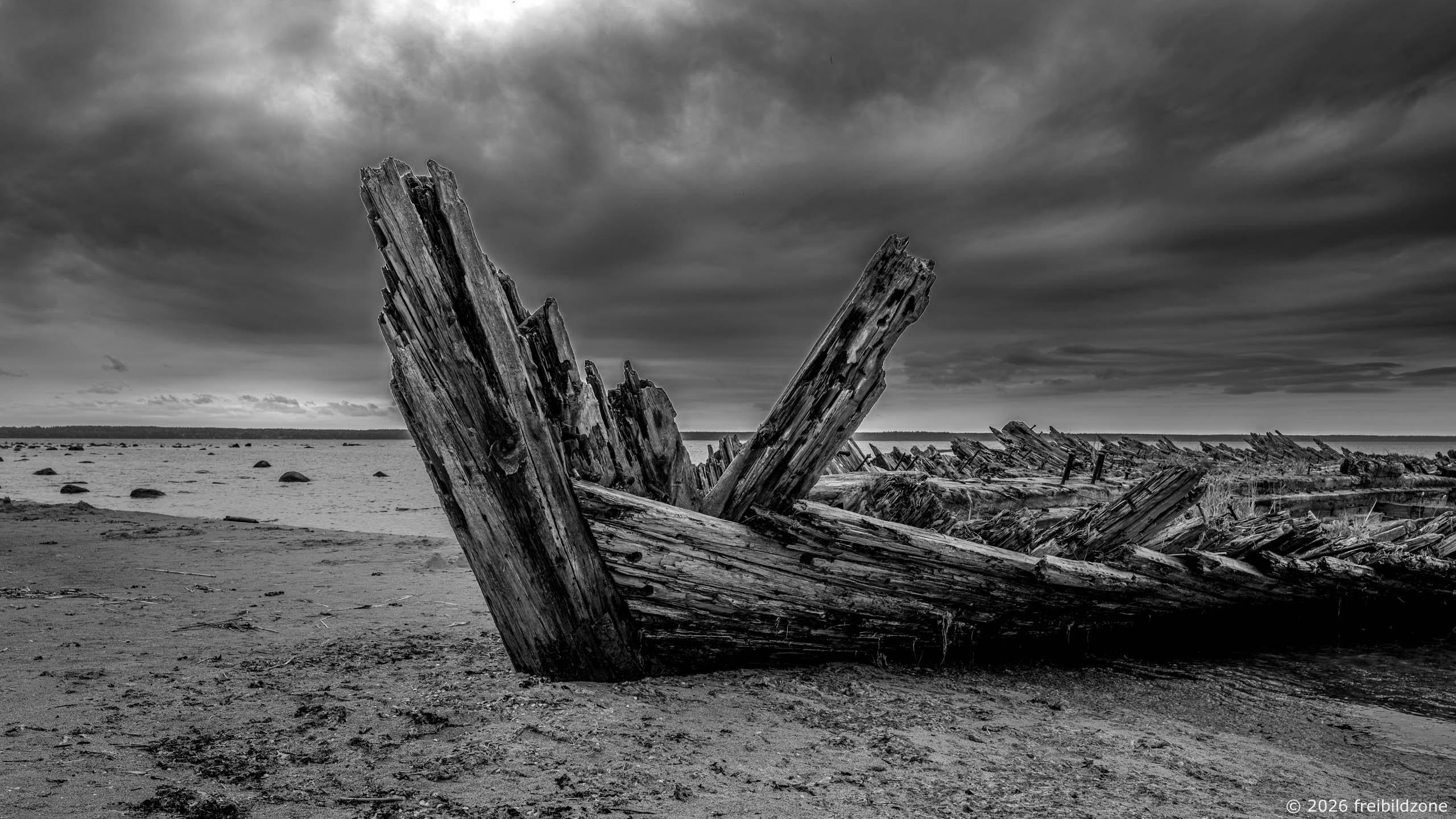 Schiffswrack, Loksa, Estland