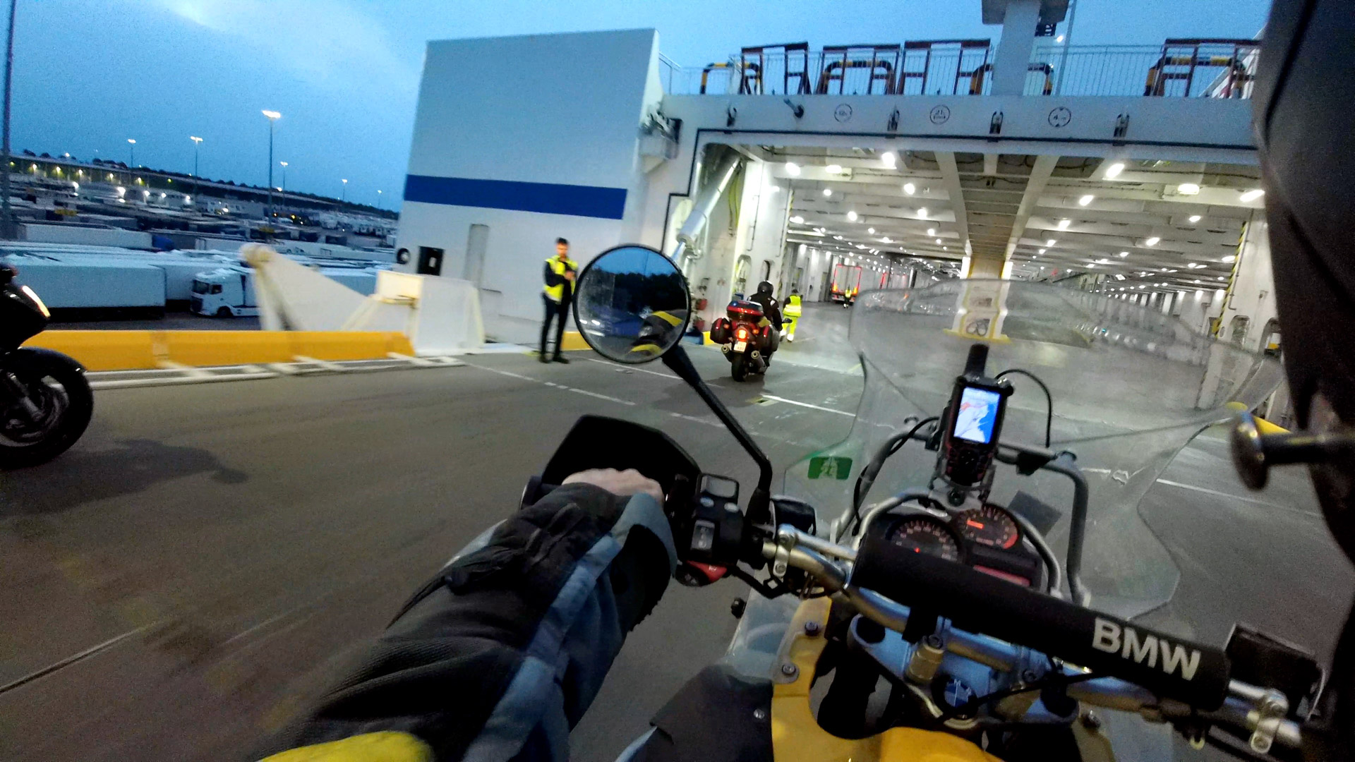 Boarding in Travemünde