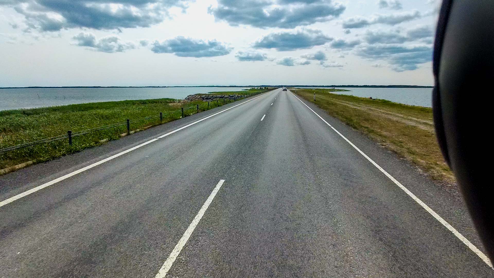 Damm von Muhu nach Saaremaa