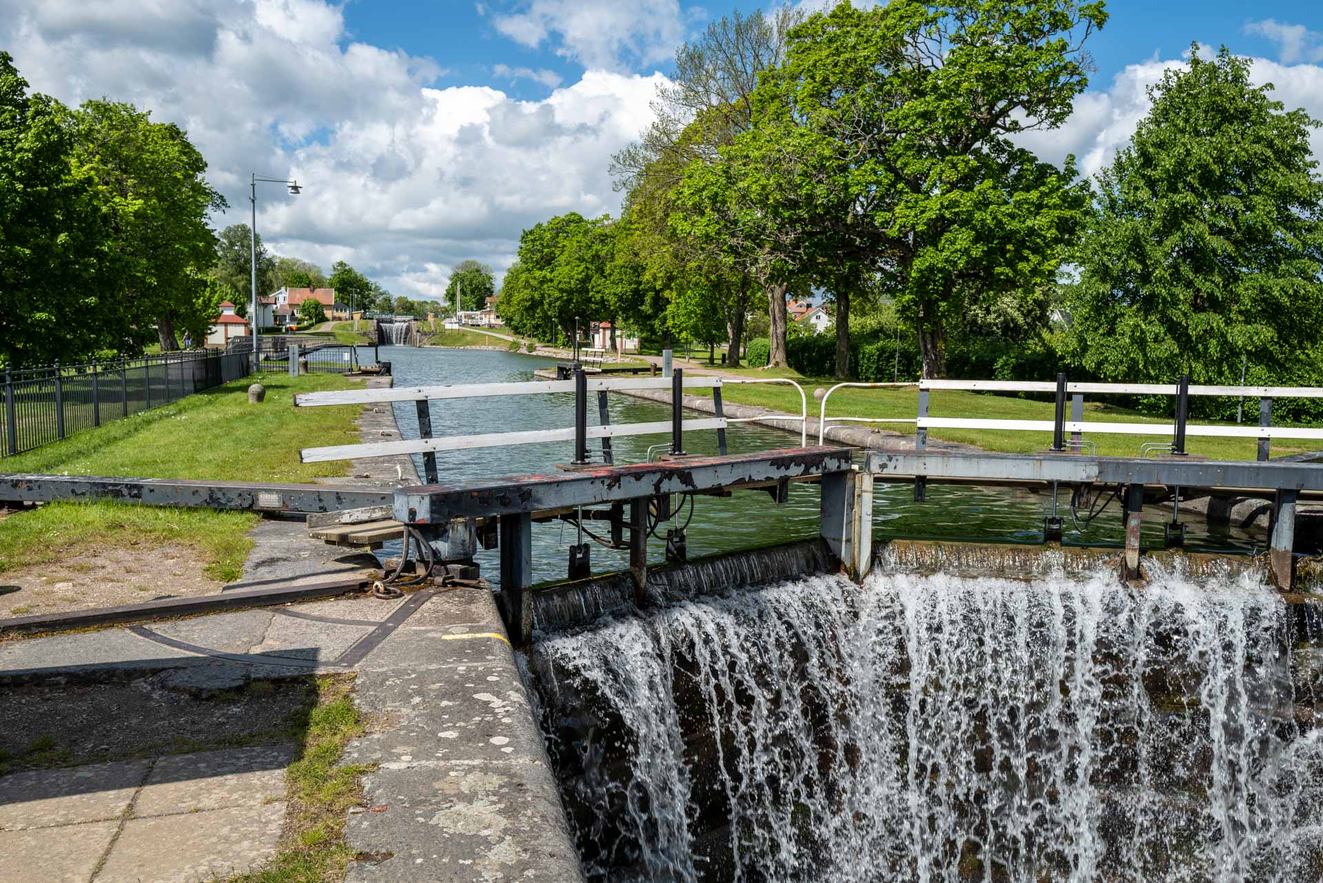Götakanal, Berg
