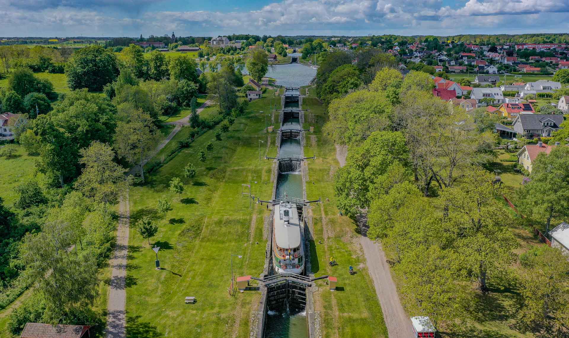 Juno im Götakanal, Berg