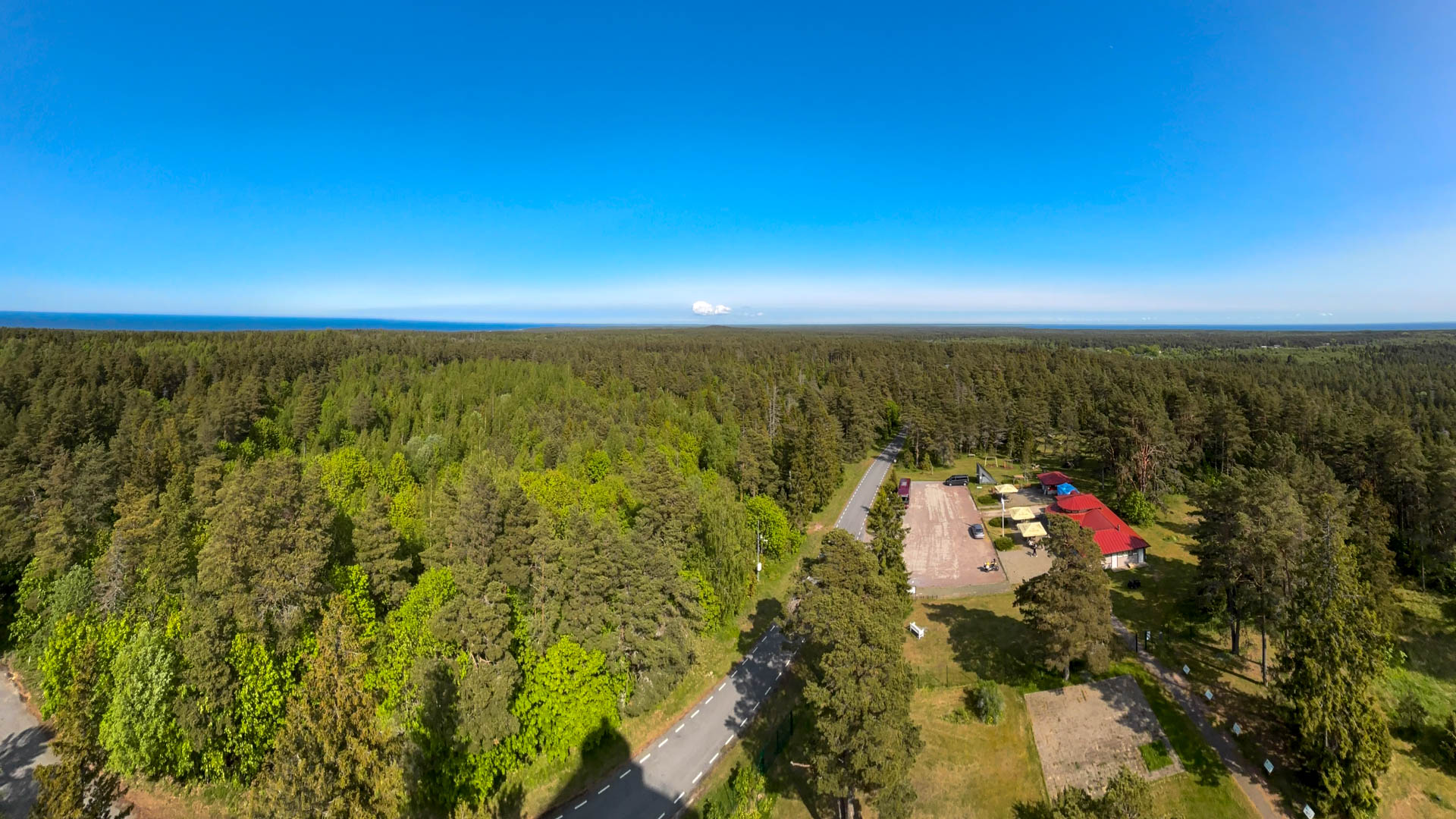 Aussicht vom Kõpu Leuchtturm 