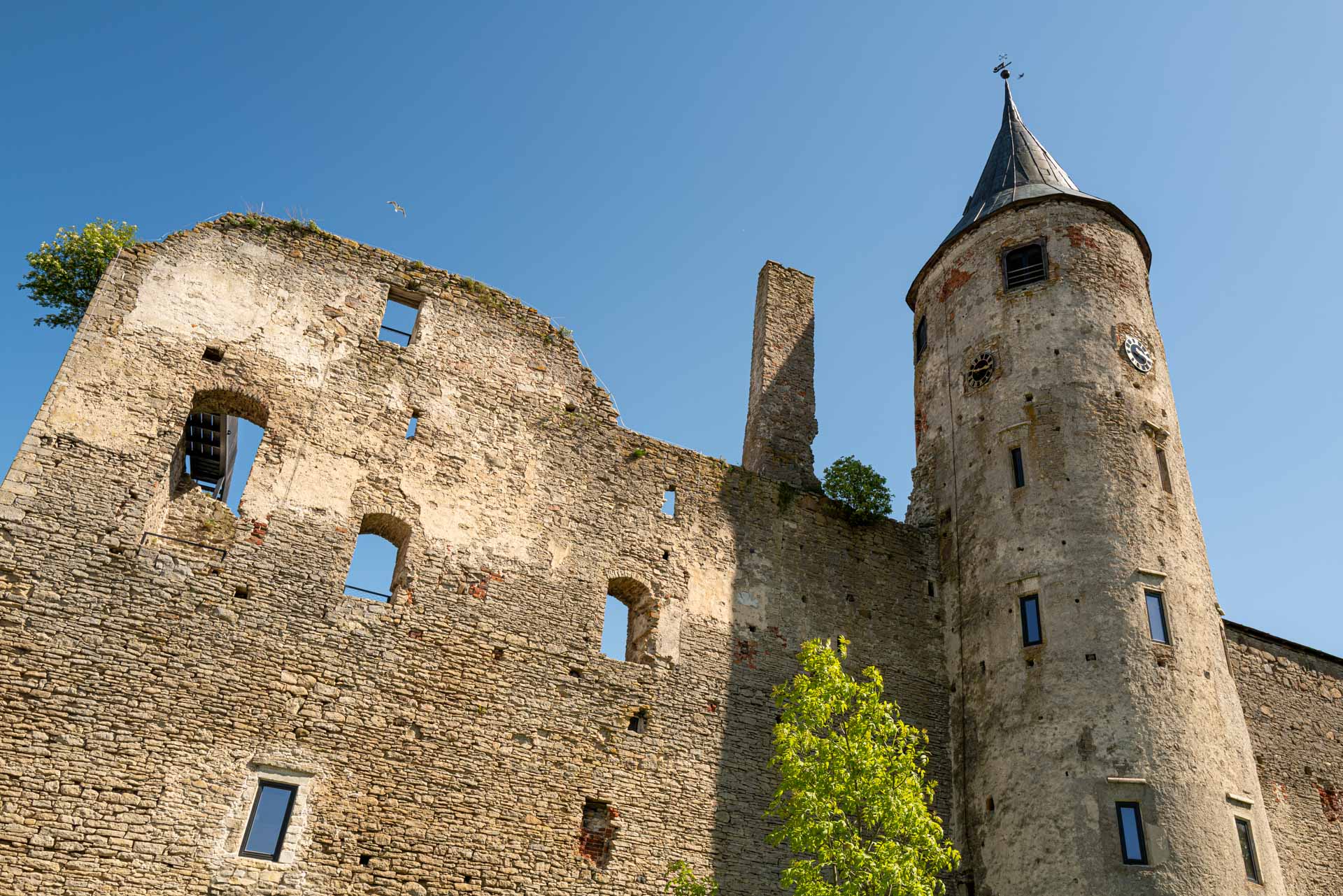 Turm der Bischofsburg Hapsal