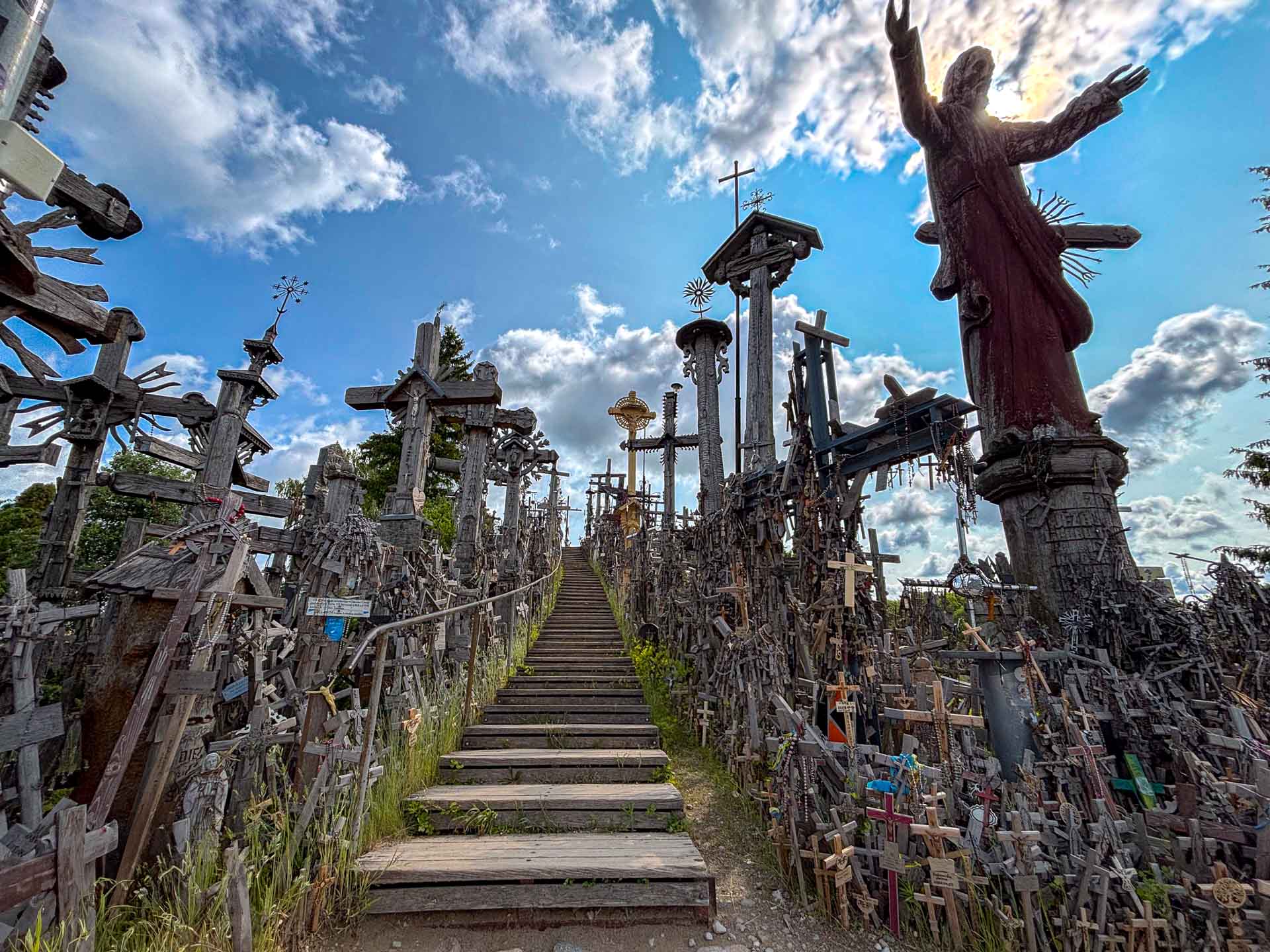 Pilgertreppe zum Gipfel