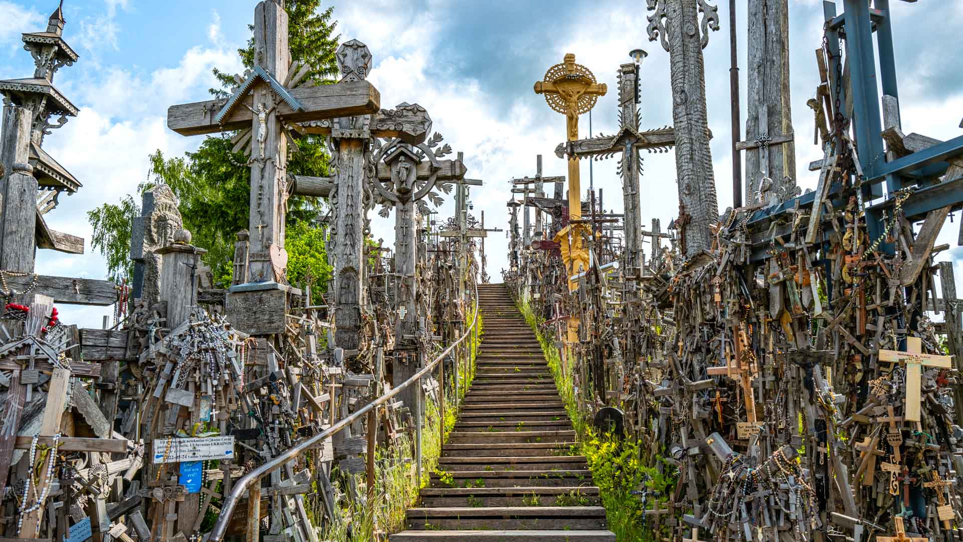Pilgertreppe zum Gipfel