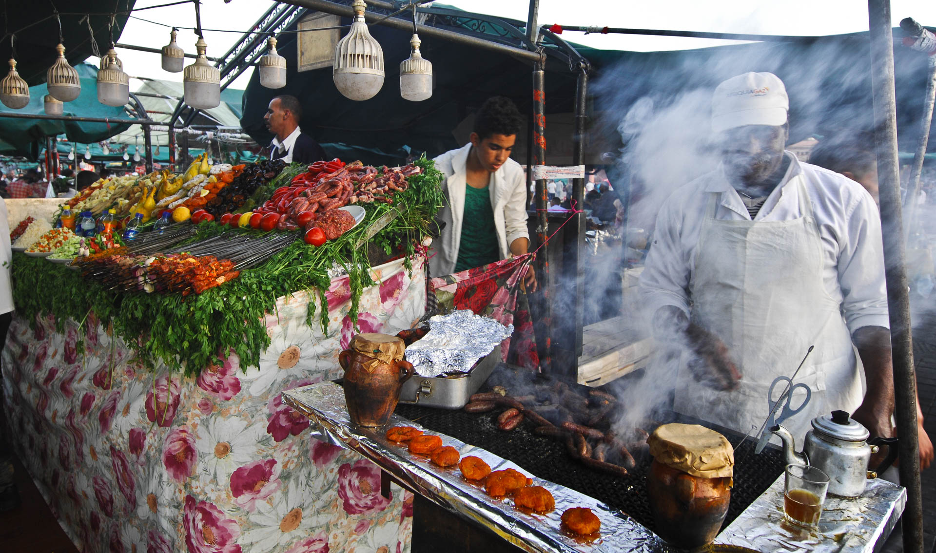 Evening food market, Djemaa el Fna
