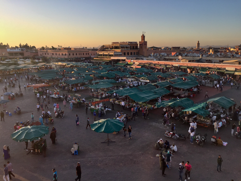 Djemaa el Fna, Evening Market