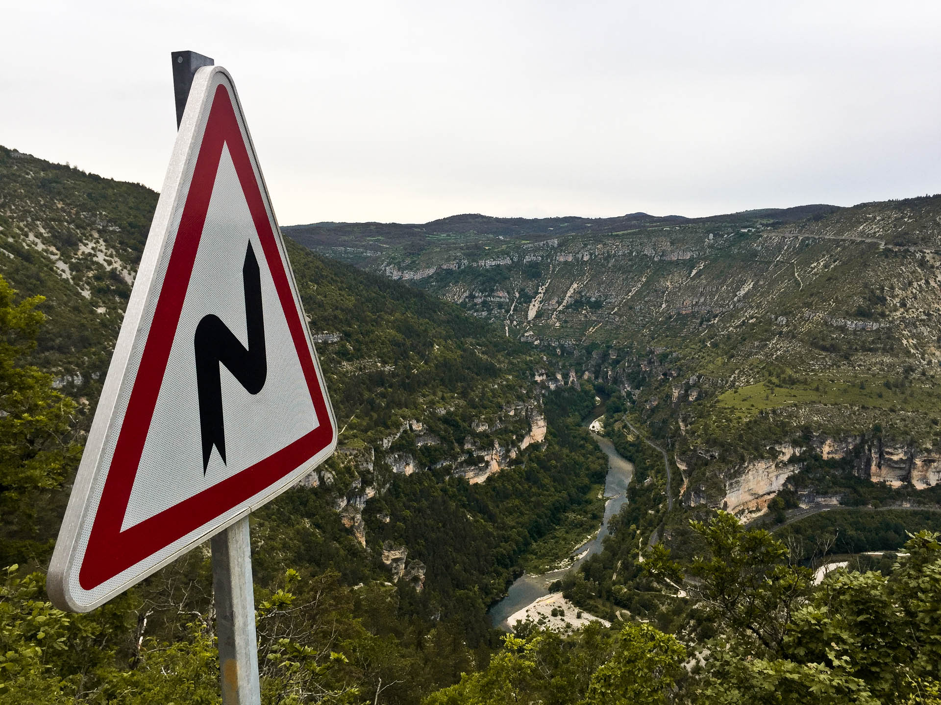 On my way back, Gorges du Tarn, Cévennes, France