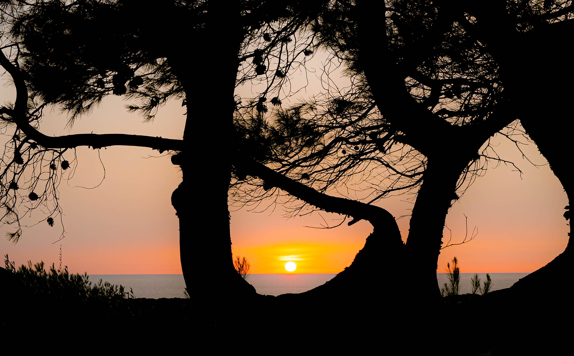 Sonnenuntergang, Isola dei Mori