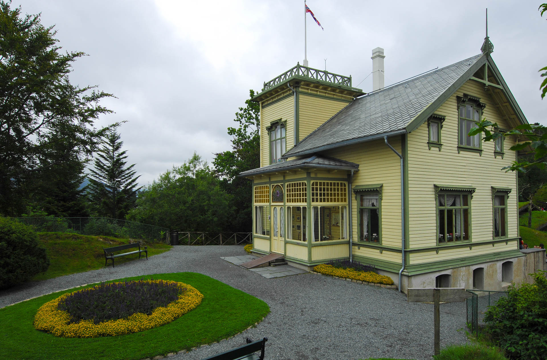 Trollhaugen where Edvard Grieg lived and worked