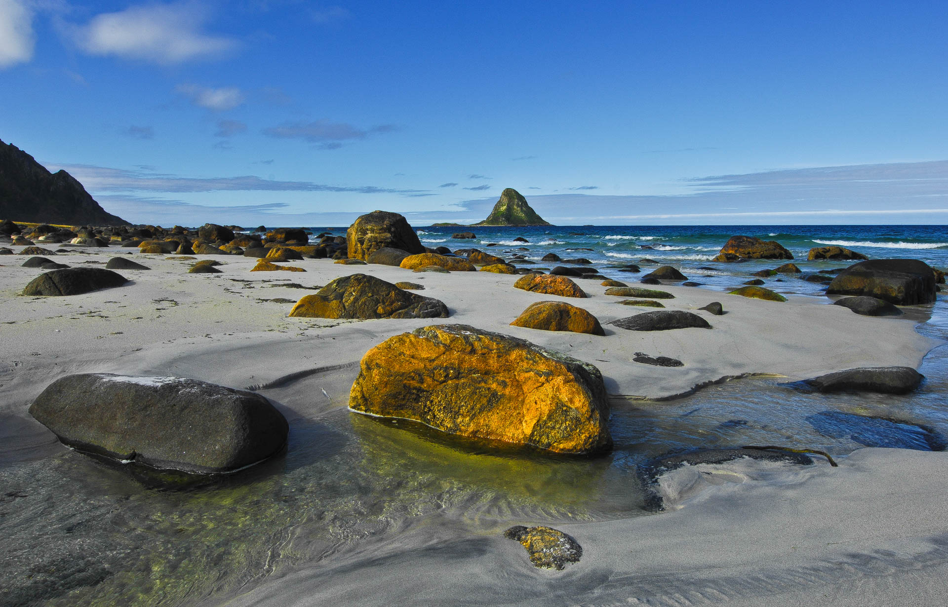 Vesterålen, Andøya, Bleik beach