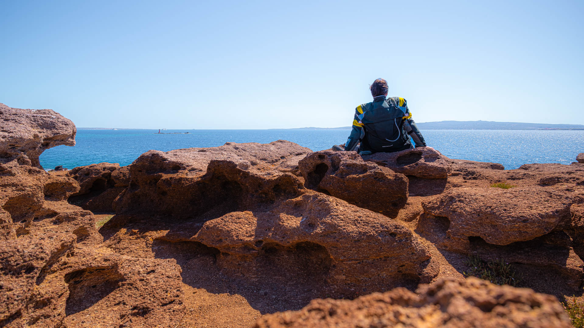 Die Felsen am Spiaggia di Portopaglietto, Portoscuso