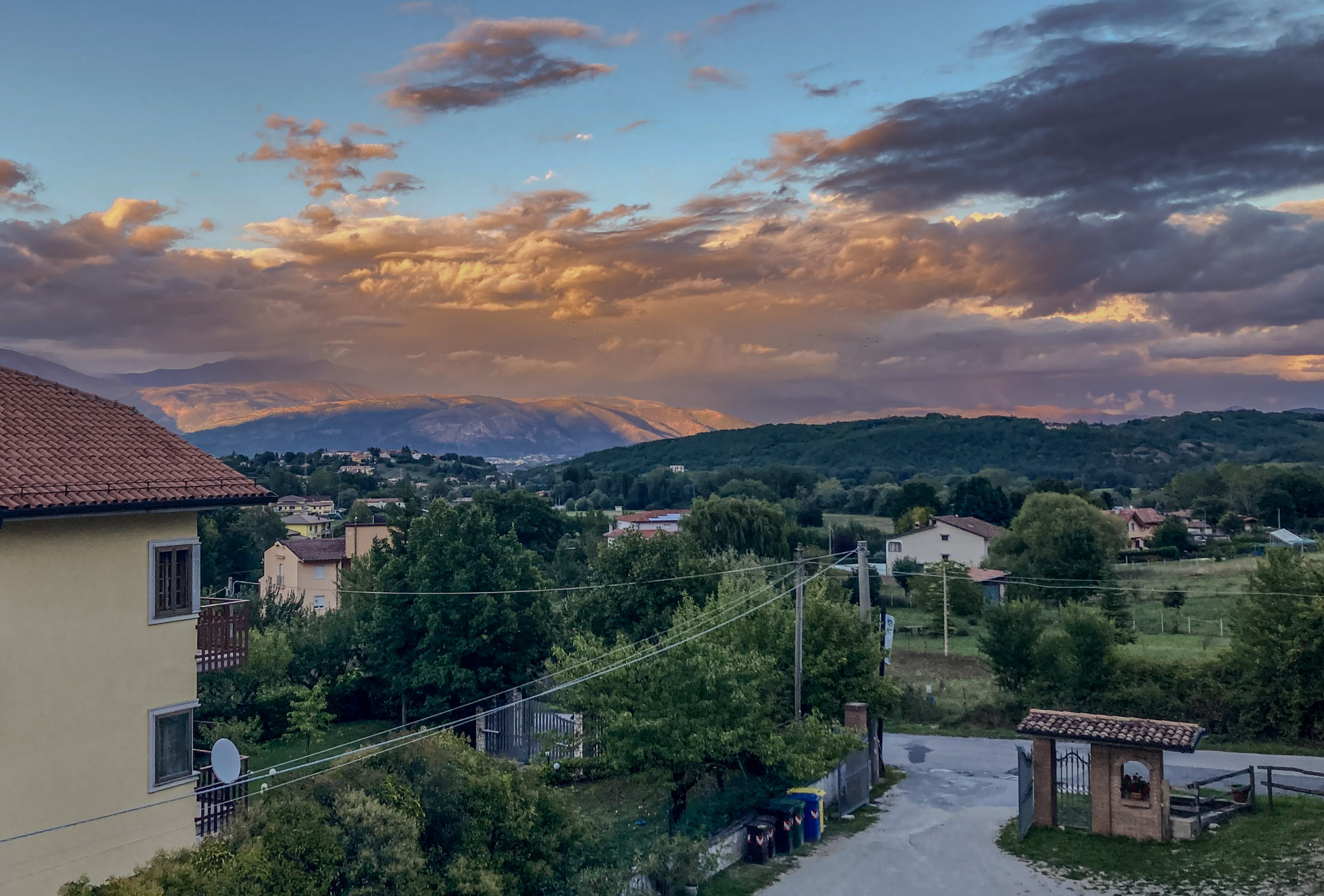 Gran Sasso im Abendlicht