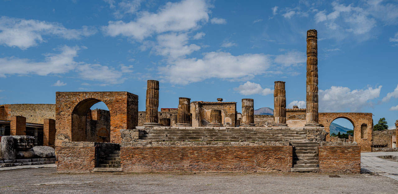 Tempel des Jupiiter - Tempio di Giove