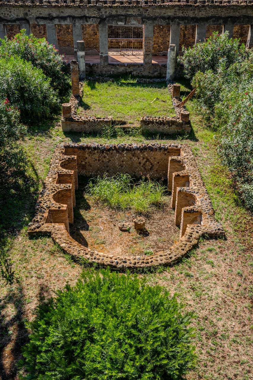 Garten der Villa dei Misteri