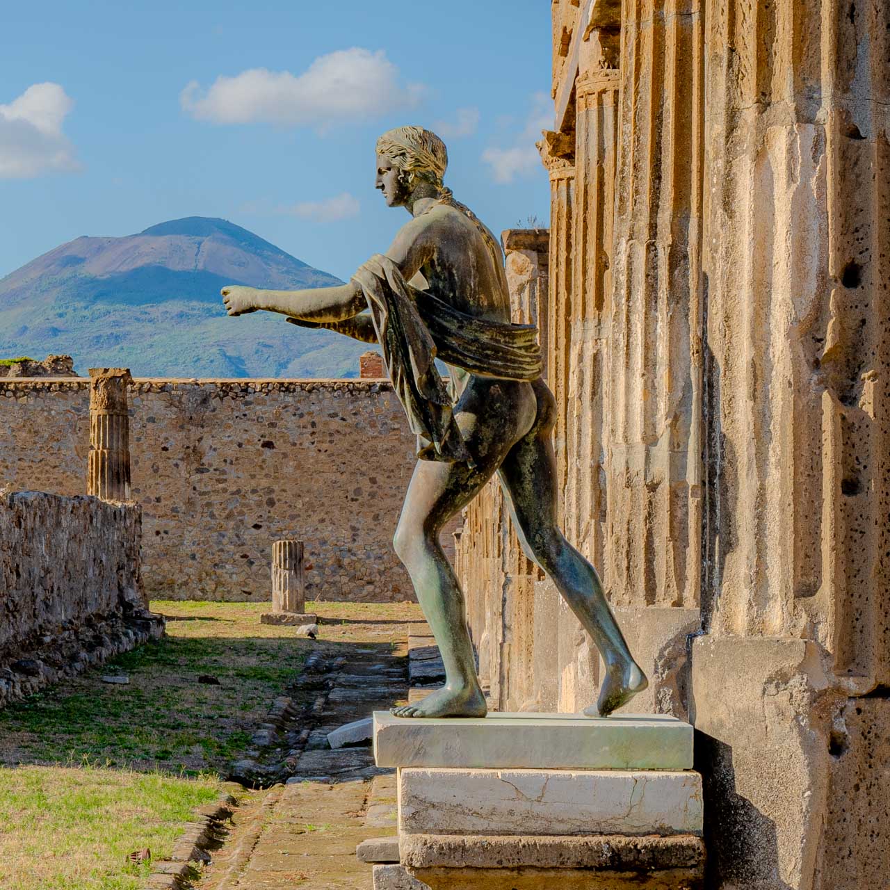 Statue des Apollo