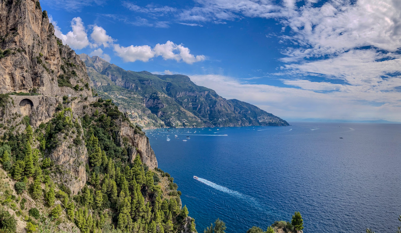 Auf dem Weg nach Salerno - Amalfiküste