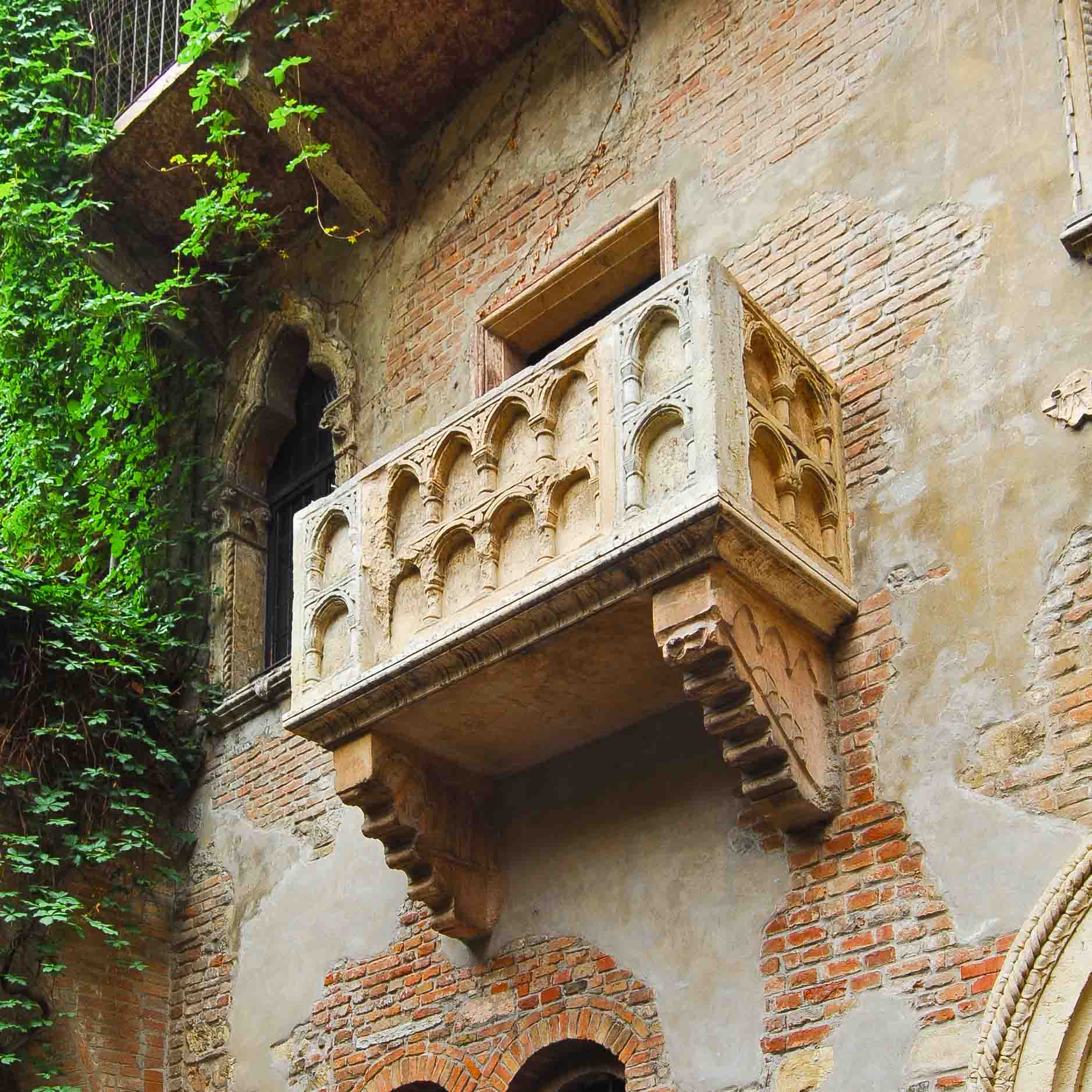 Juliet's Balcony, Verona, Italy