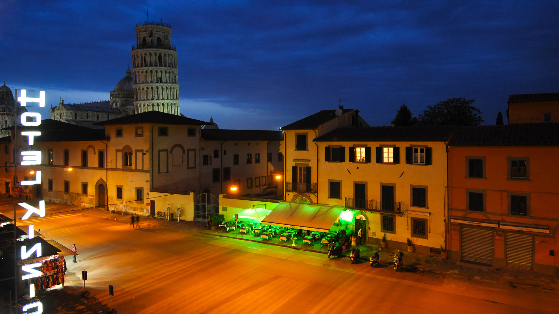 Piazza Arcivescovado, Pisa, Italy